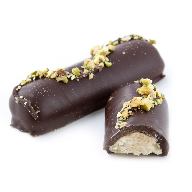 Premium Chocolate Covered Halva Logs 1 LB • Premium Halva • Bulk